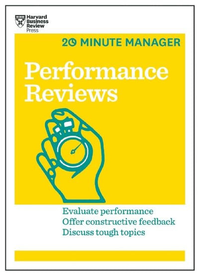 Cover image for Performance Reviews (HBR 20-Minute Manager Series), isbn: 9781633690066