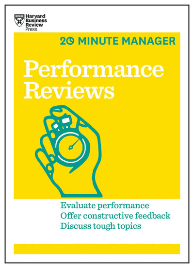 Cover image for Performance Reviews (HBR 20-Minute Manager Series), isbn: 9781633690073