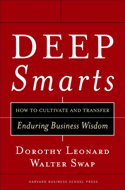 Cover image for Deep Smarts, isbn: 9781633690370