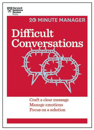 Cover image for Difficult Conversations (HBR 20-Minute Manager Series), isbn: 9781633690783