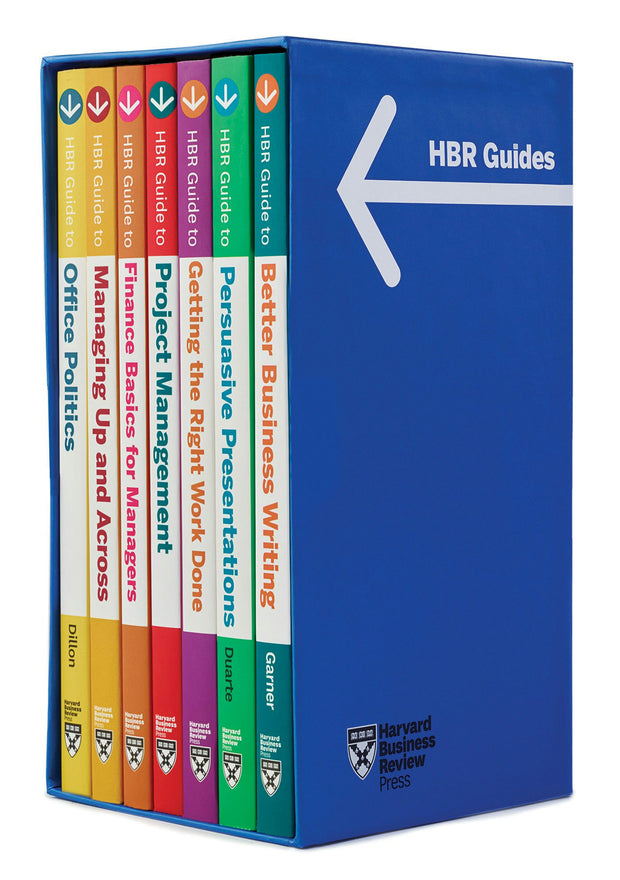Cover image for HBR Guides Boxed Set (7 Books) (HBR Guide Series), isbn: 9781633690943
