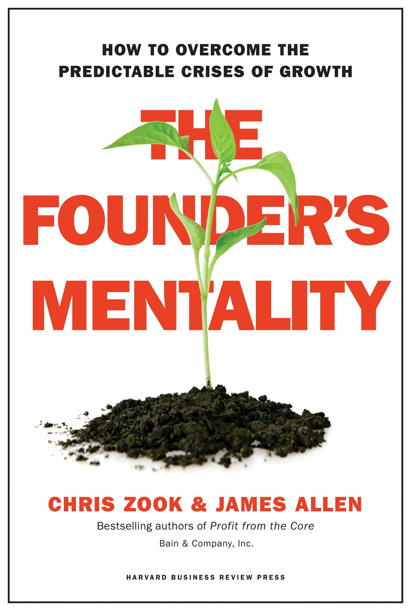 Book cover image for The Founder's Mentality ISBN: 9781633691179