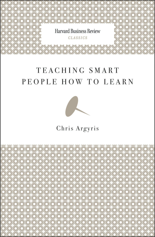 Cover image for Teaching Smart People How to Learn, isbn: 9781633691322