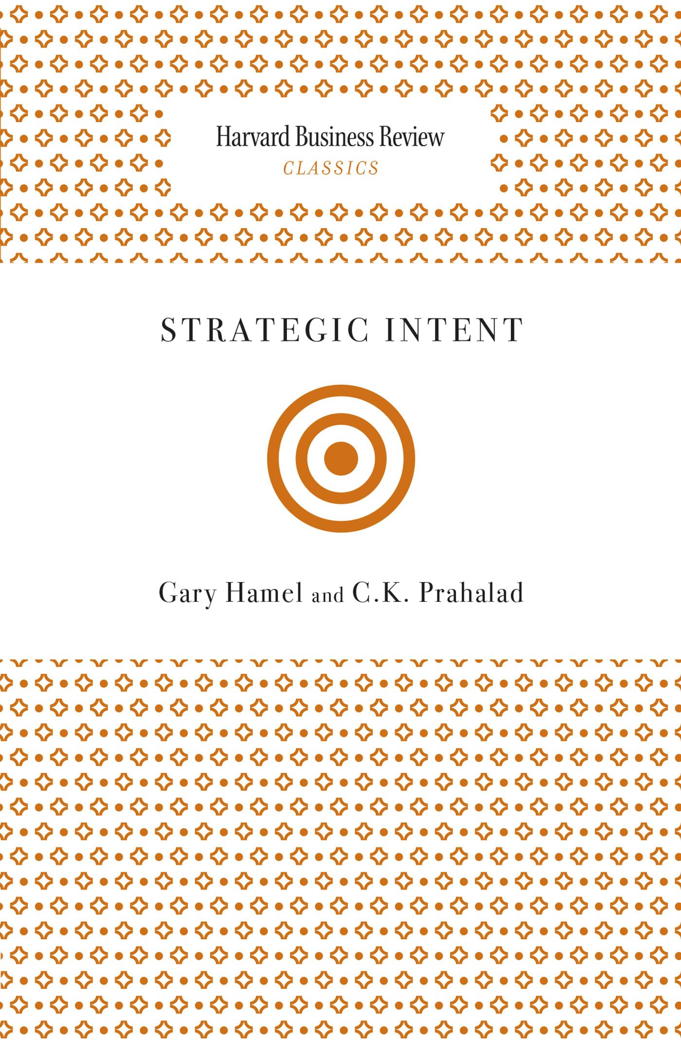 Book cover image for Strategic Intent ISBN: 9781633691339