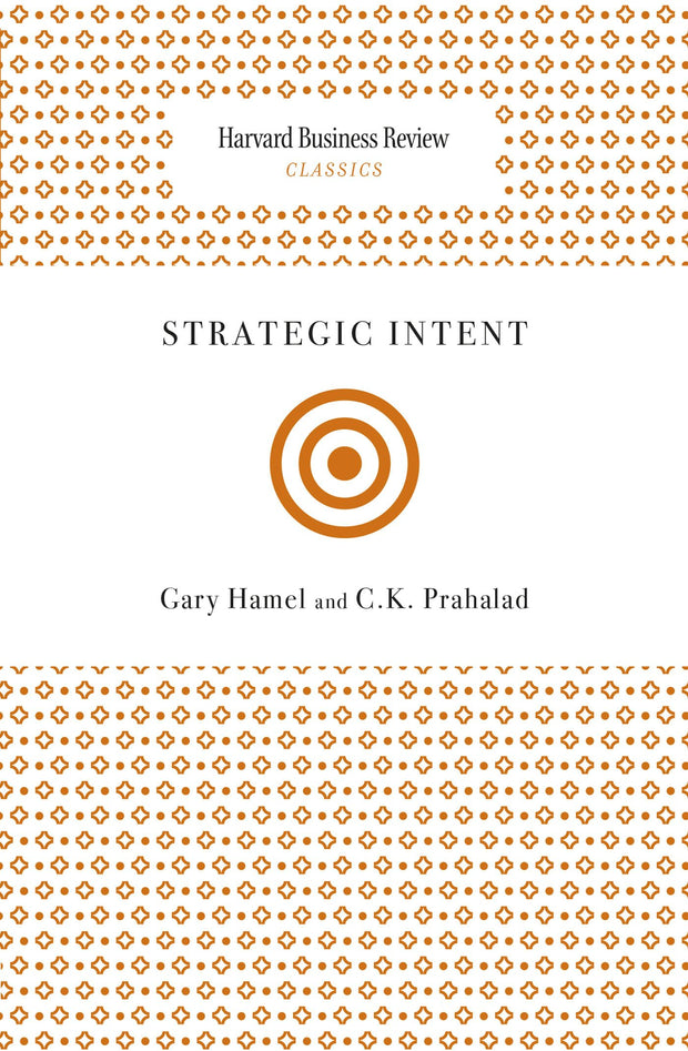 Cover image for Strategic Intent, isbn: 9781633691339
