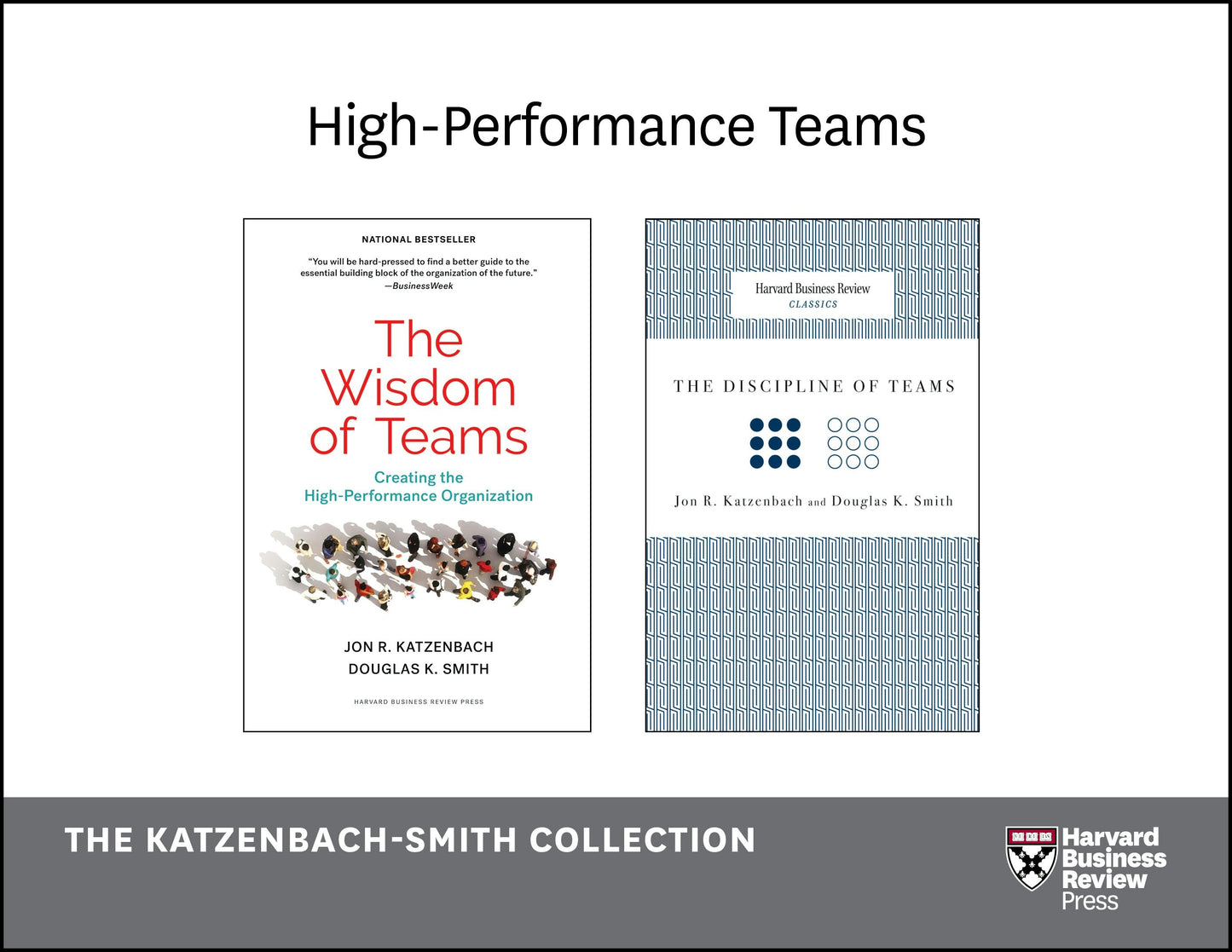 Book cover image for High-Performance Teams: The Katzenbach-Smith Collection (2 Books) ISBN: 9781633691834