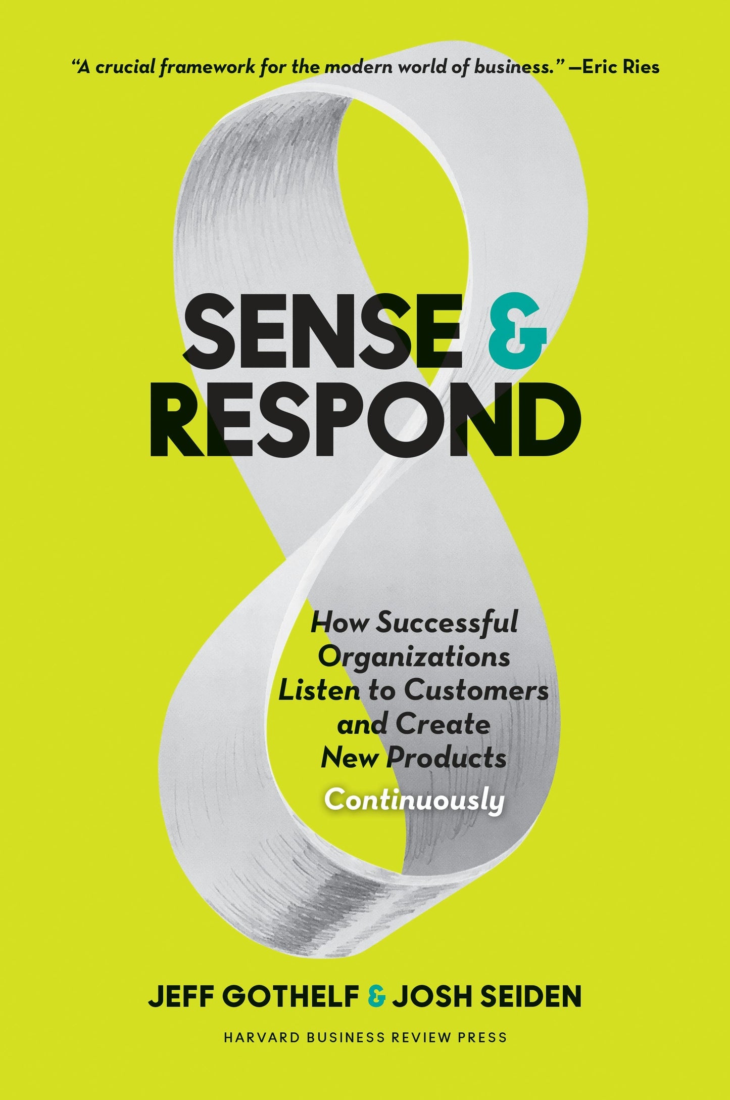 Book cover image for Sense and Respond ISBN: 9781633691896