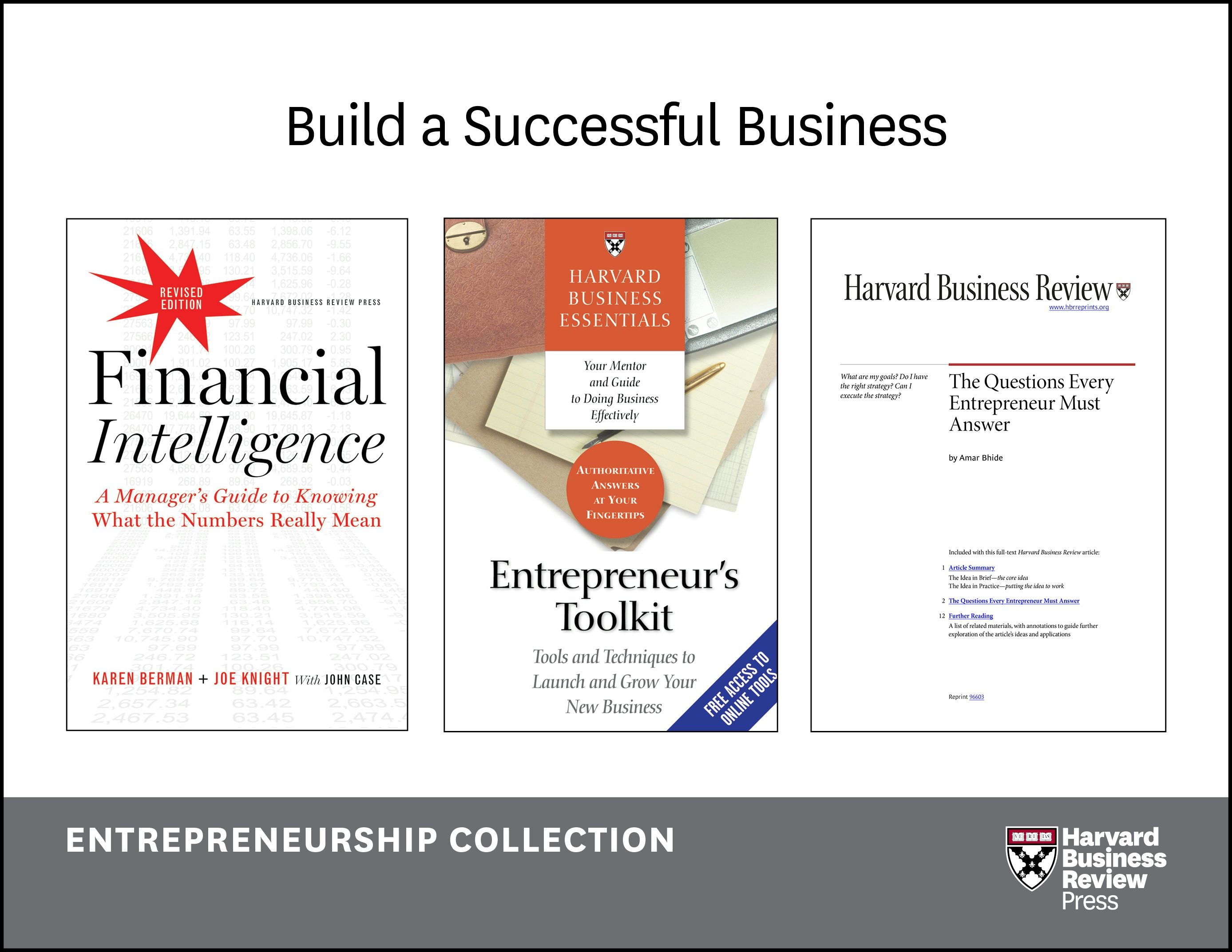 Book cover image for Build a Successful Business: The Entrepreneurship Collection (10 Items) ISBN: 9781633691964