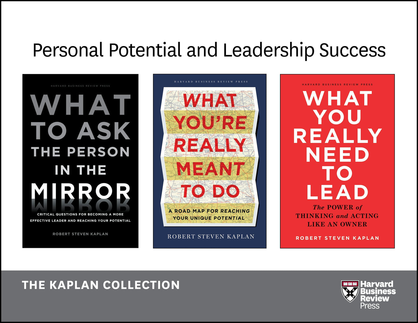 Book cover image for Personal Potential and Leadership Success: The Kaplan Collection (3 Books) ISBN: 9781633691988