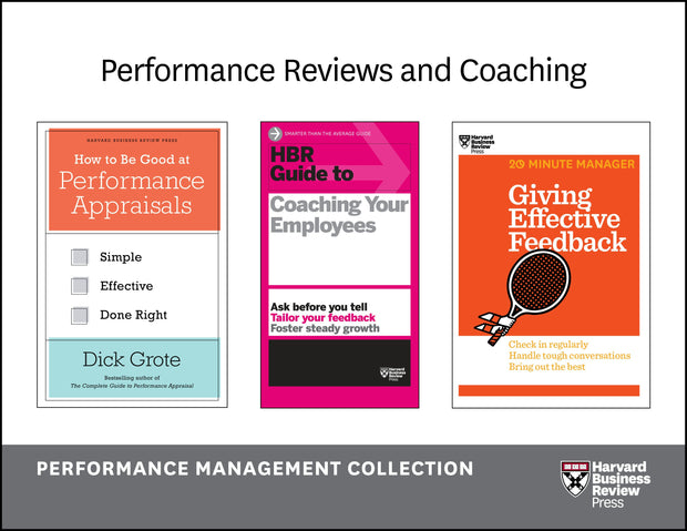 Cover image for Performance Reviews and Coaching: The Performance Management Collection (5 Books), isbn: 9781633692015
