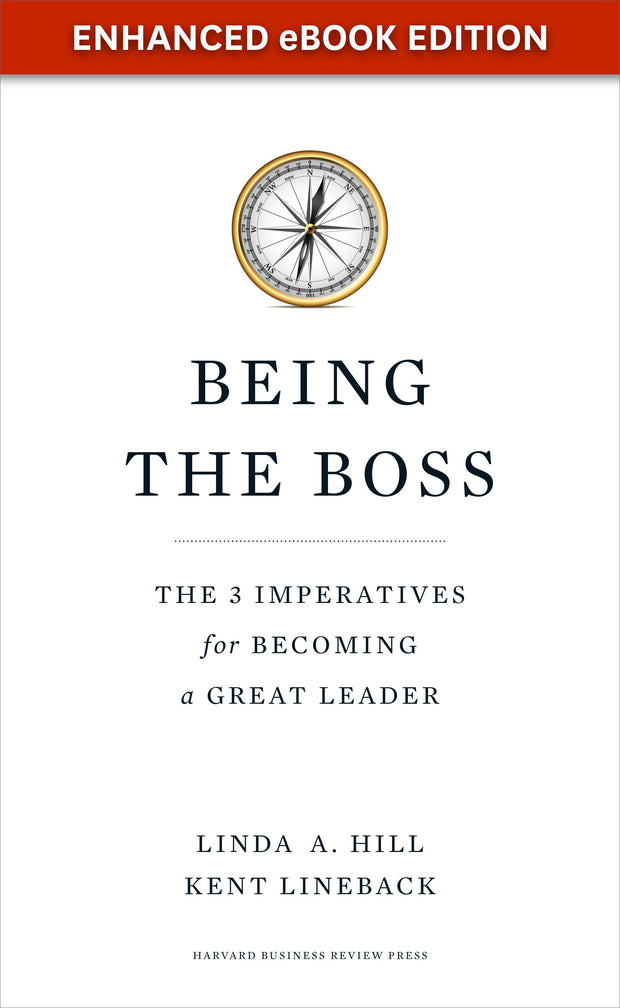 Cover image for Being the Boss, isbn: 9781633692121