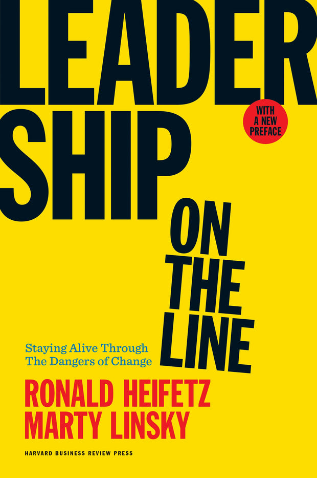 Cover image for Leadership on the Line, With a New Preface, isbn: 9781633692848