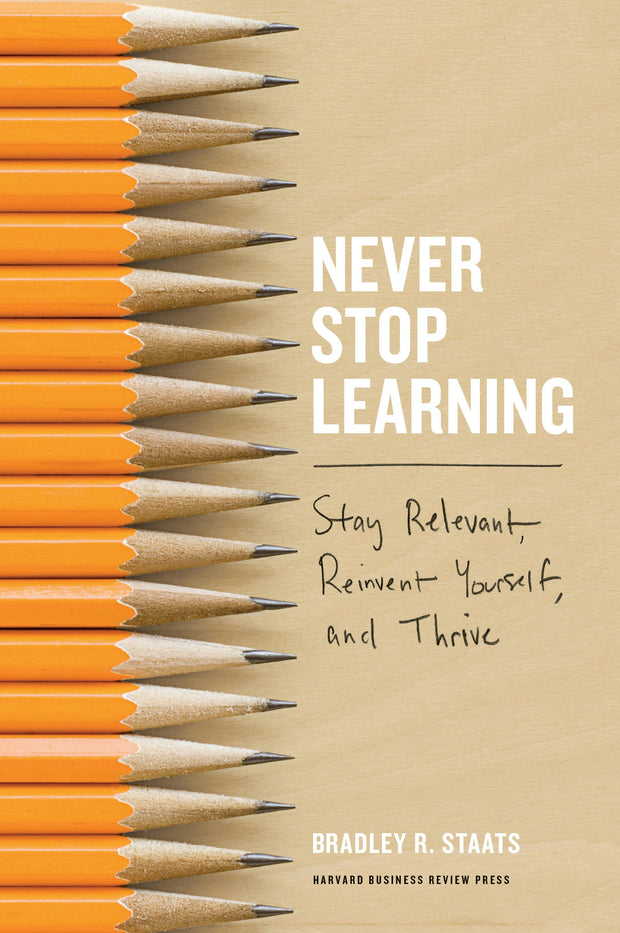 Cover image for Never Stop Learning, isbn: 9781633692855