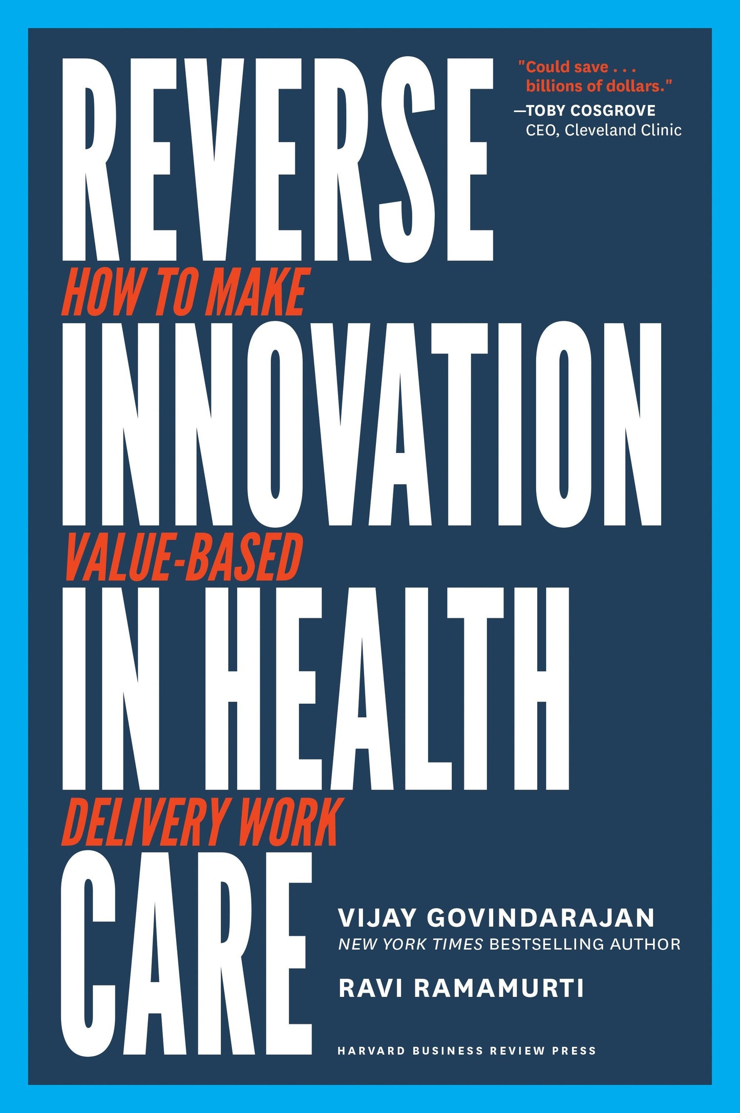 Book cover image for Reverse Innovation in Health Care ISBN: 9781633693678