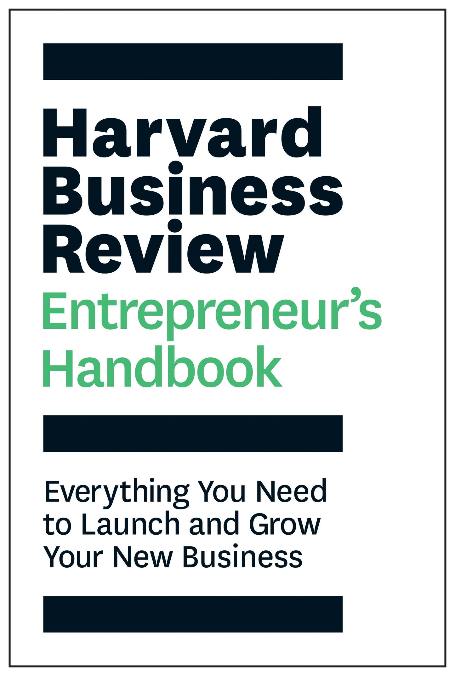 Book cover image for Harvard Business Review Entrepreneur's Handbook ISBN: 9781633693692