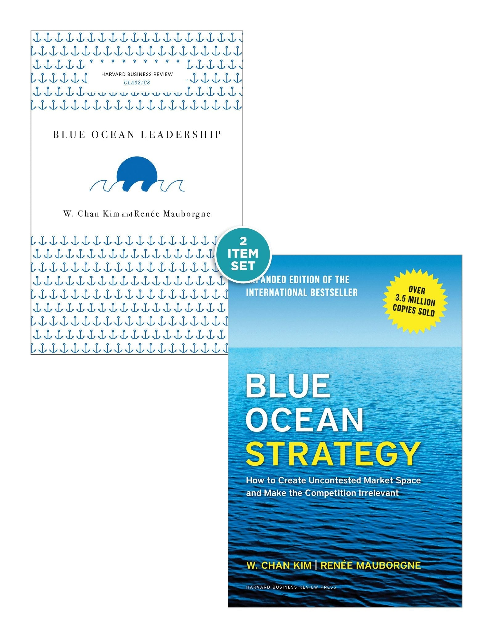 Blue Ocean Strategy with Harvard Business Review Classic Article “Blue Ocean Leadership” (2 Books)