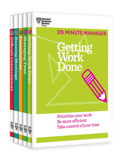 Cover image for The HBR Essential 20-Minute Manager Collection (5 Books) (HBR 20-Minute Manager Series), isbn: 9781633694200