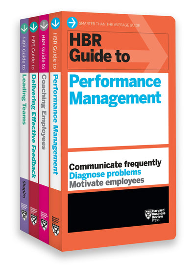 Cover image for HBR Guides to Performance Management Collection (4 Books) (HBR Guide Series), isbn: 9781633694224