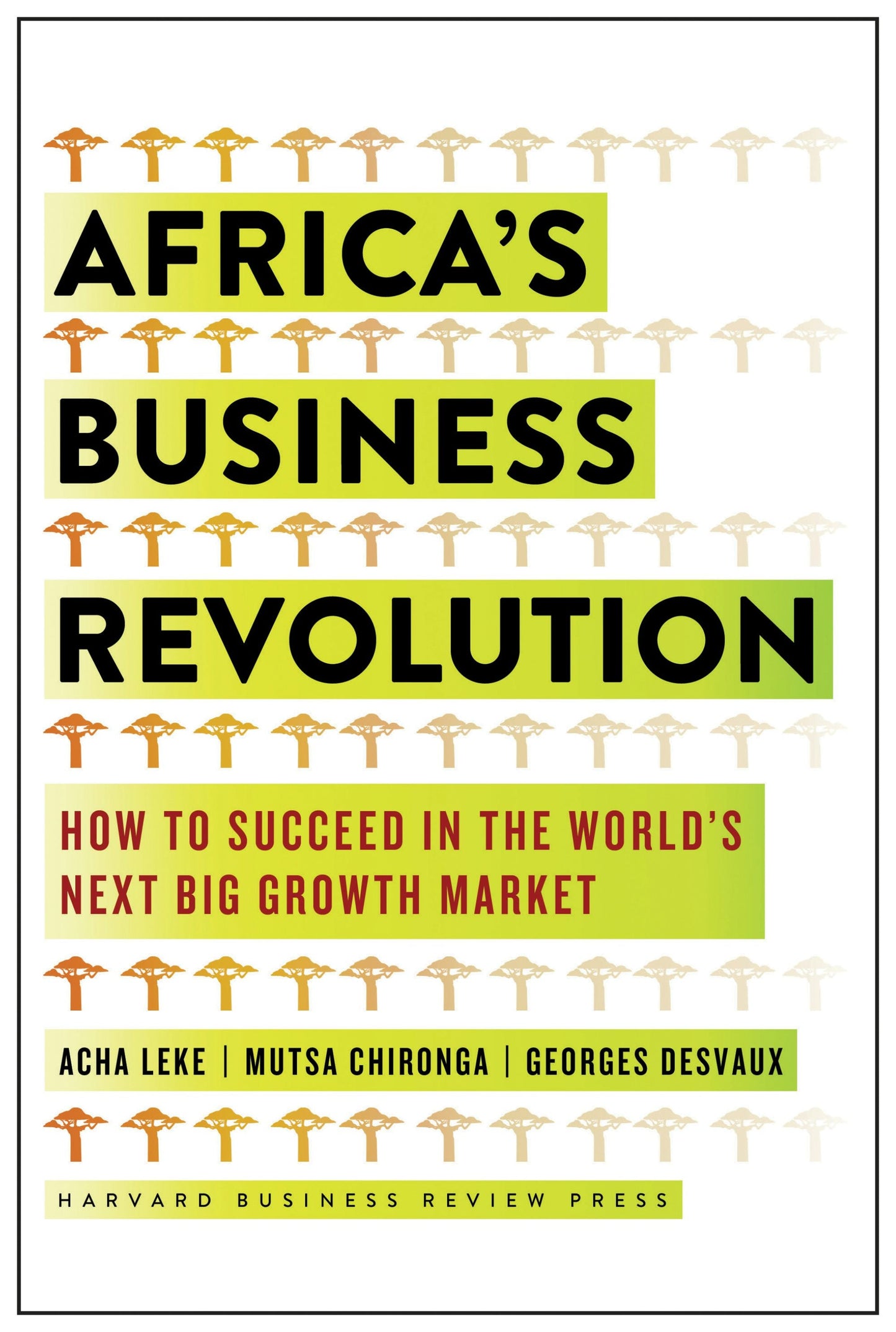 Book cover image for Africa's Business Revolution ISBN: 9781633694415