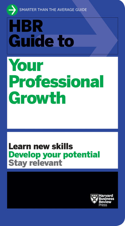 Cover image for HBR Guide to Your Professional Growth, isbn: 9781633695986