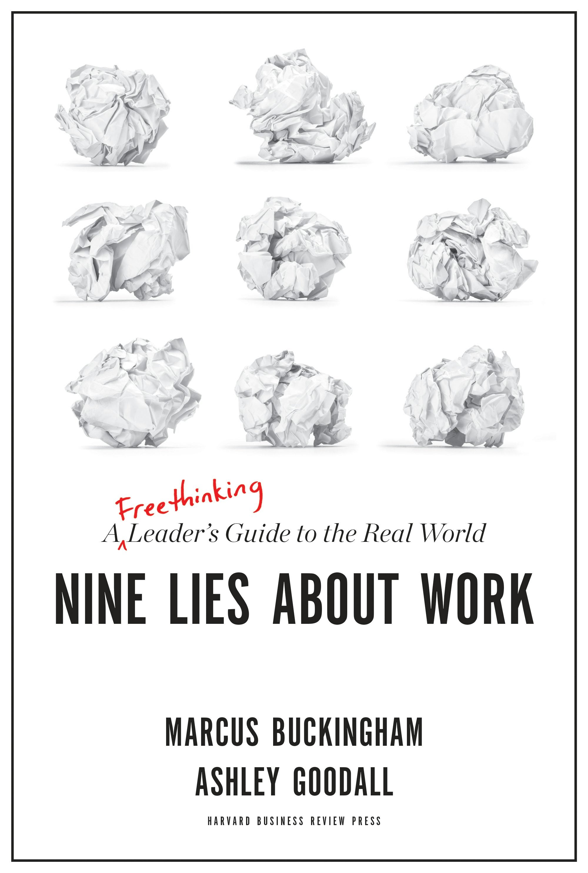 Book cover image for Nine Lies About Work ISBN: 9781633696310