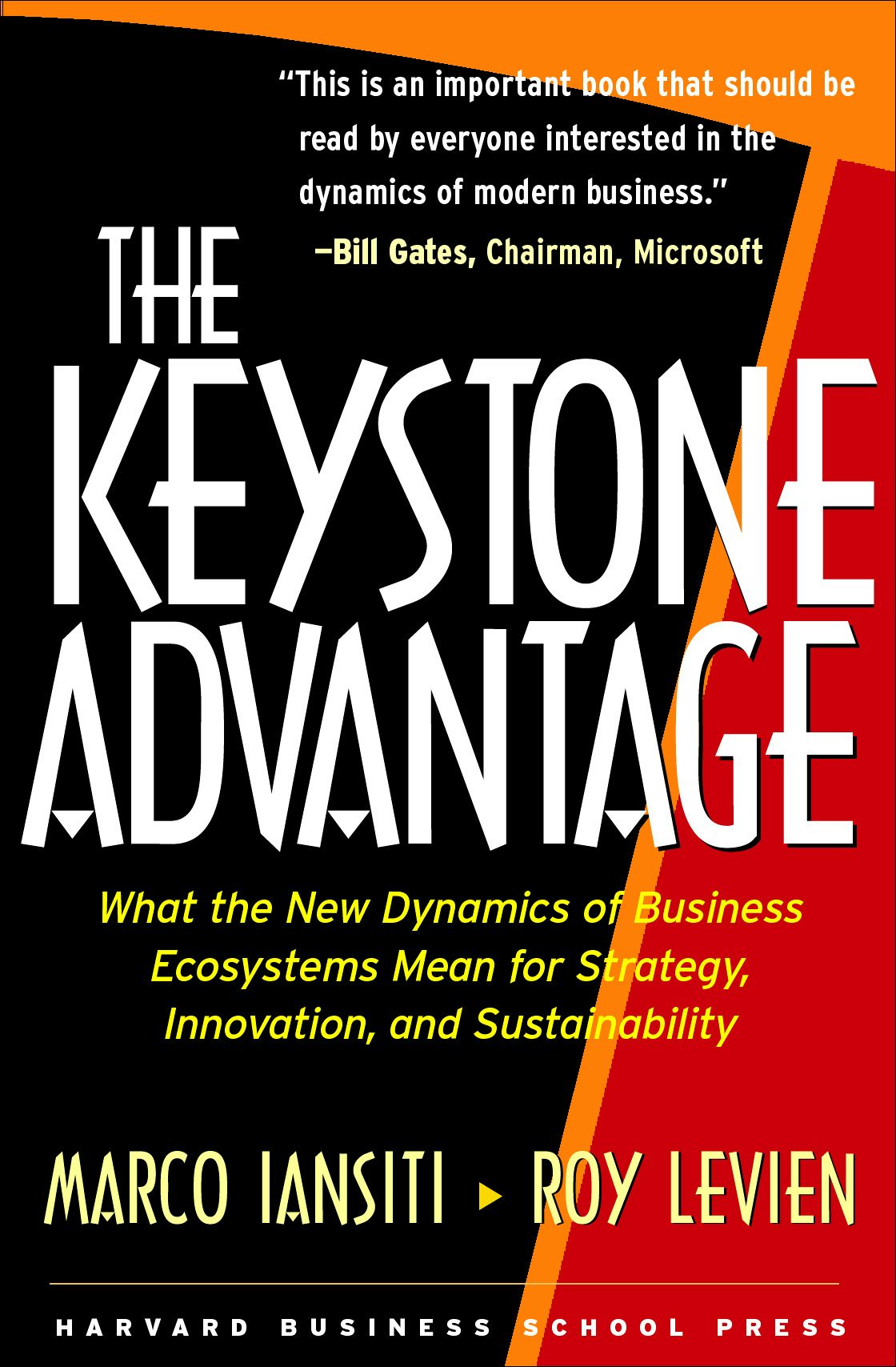 Book cover image for The Keystone Advantage ISBN: 9781633697577