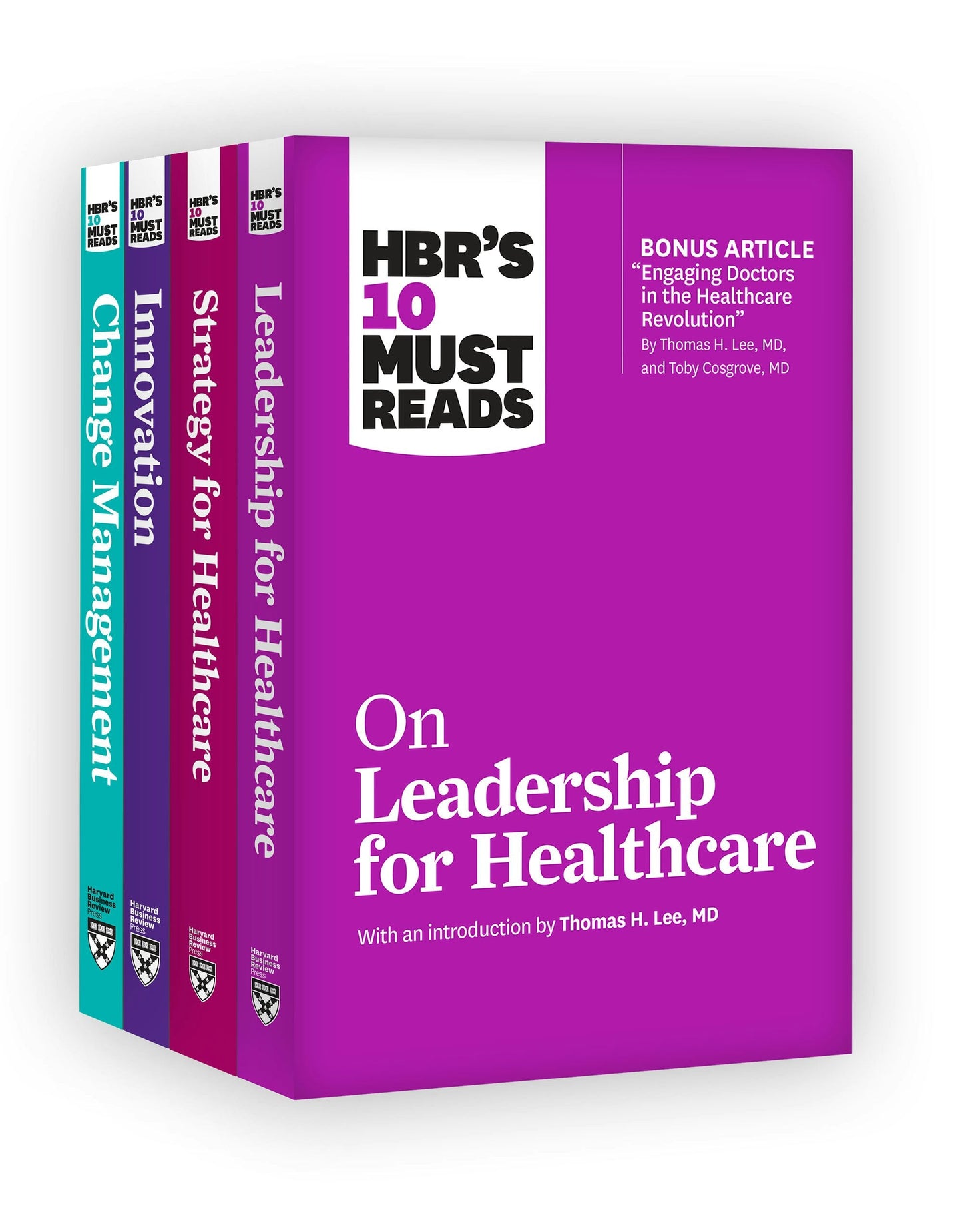 Book cover image for HBR's 10 Must Reads for Healthcare Leaders Collection ISBN: 9781633698444