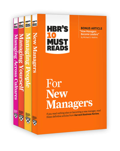 Cover image for HBR's 10 Must Reads for New Managers Collection, isbn: 9781633698468