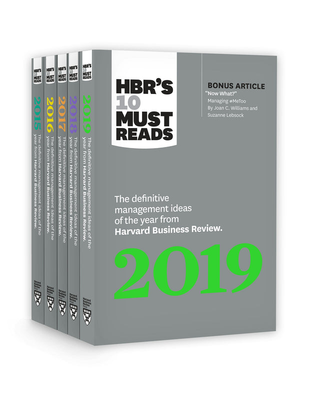 Cover image for 5 Years of Must Reads from HBR: 2019 Edition, isbn: 9781633698550