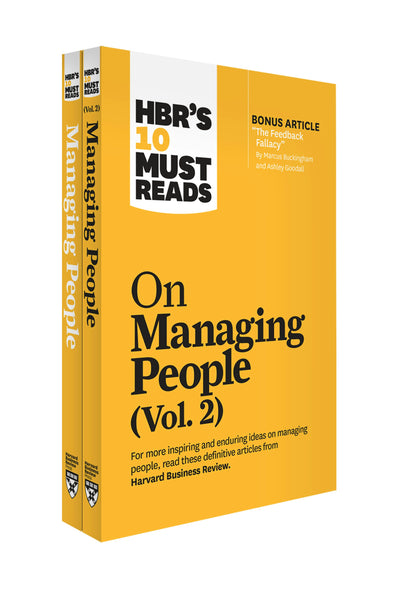 Cover image for HBR's 10 Must Reads on Managing People 2-Volume Collection, isbn: 9781633699267
