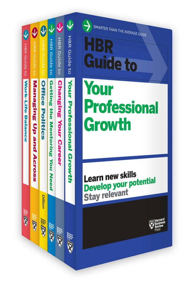 Cover image for HBR Guides to Managing Your Career Collection (6 Books), isbn: 9781633699274