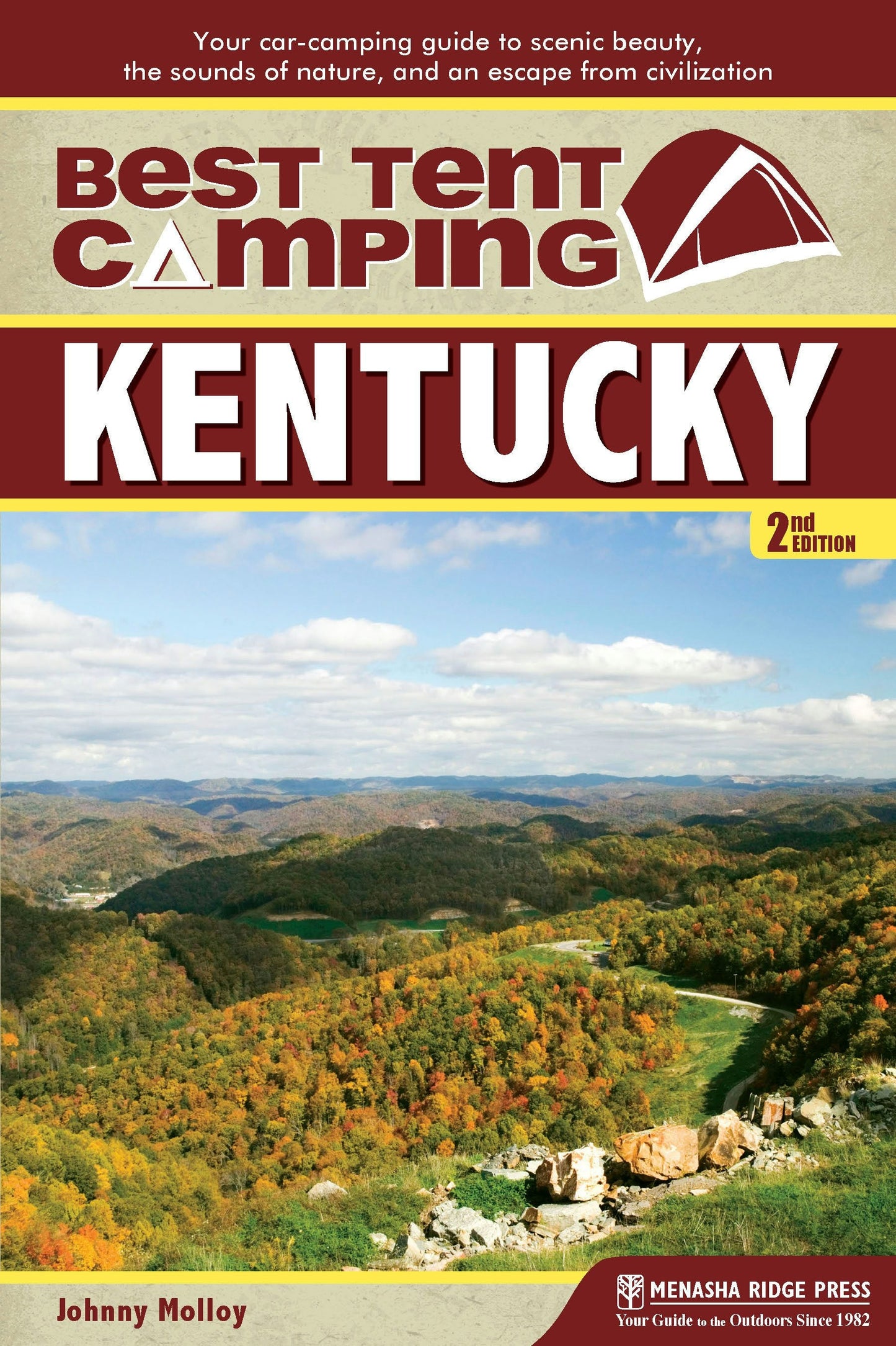 Book cover image for Best Tent Camping: Kentucky ISBN: 9781634040051