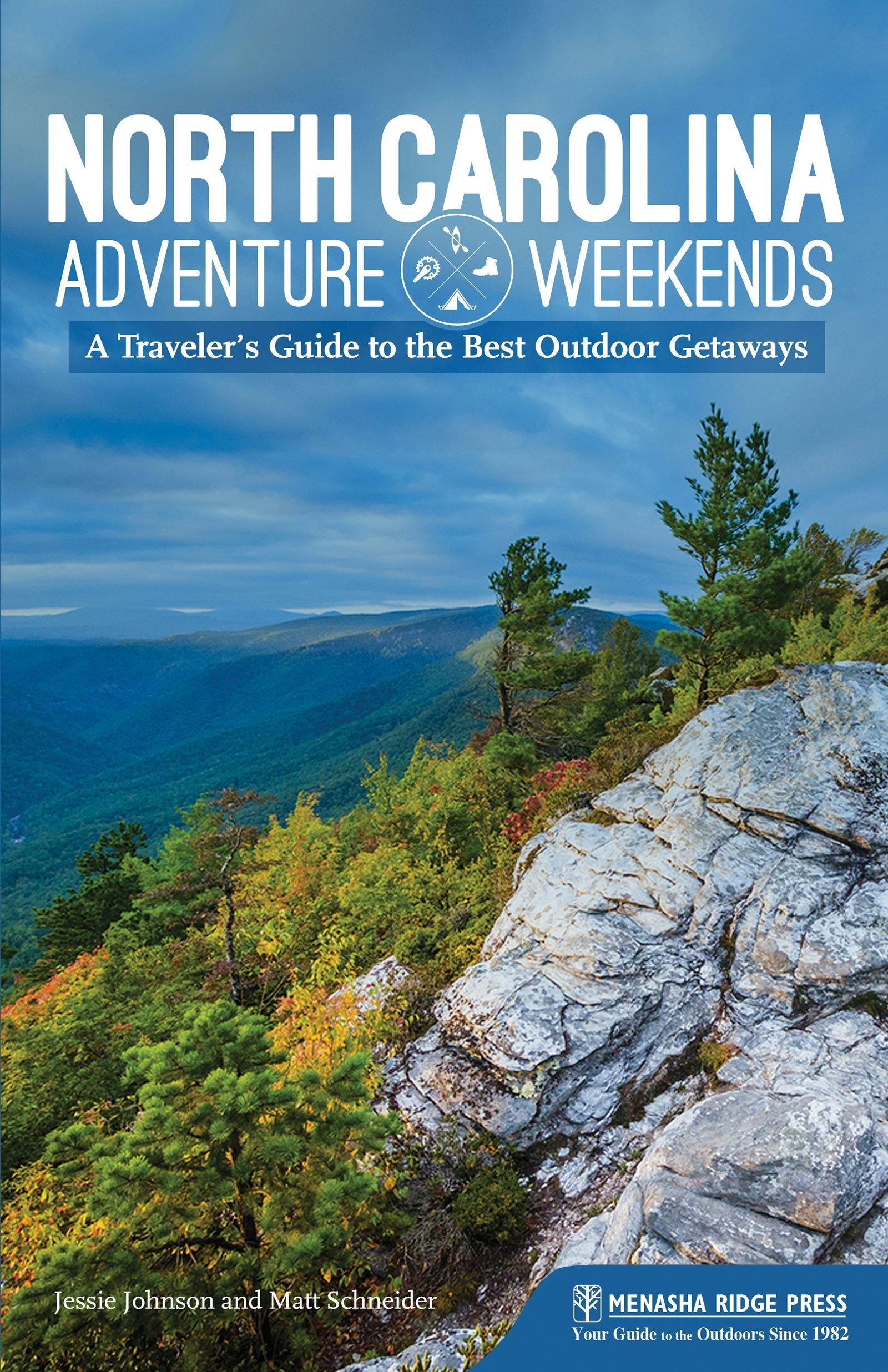 Book cover image for North Carolina Adventure Weekends ISBN: 9781634040921