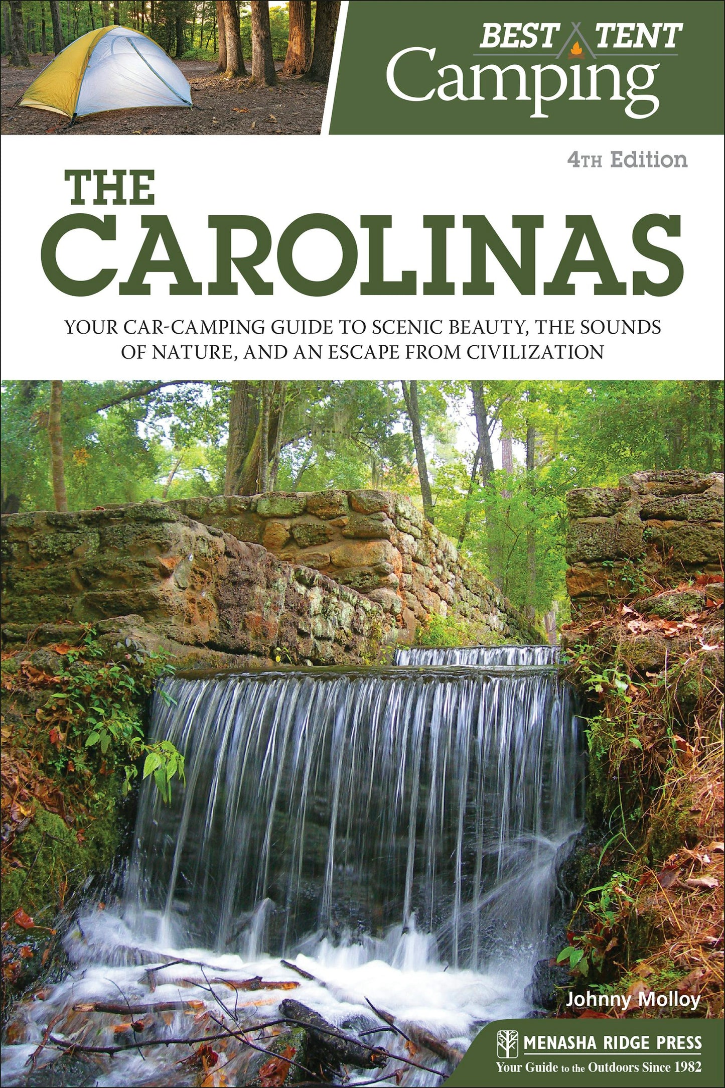 Book cover image for Best Tent Camping: The Carolinas ISBN: 9781634041515