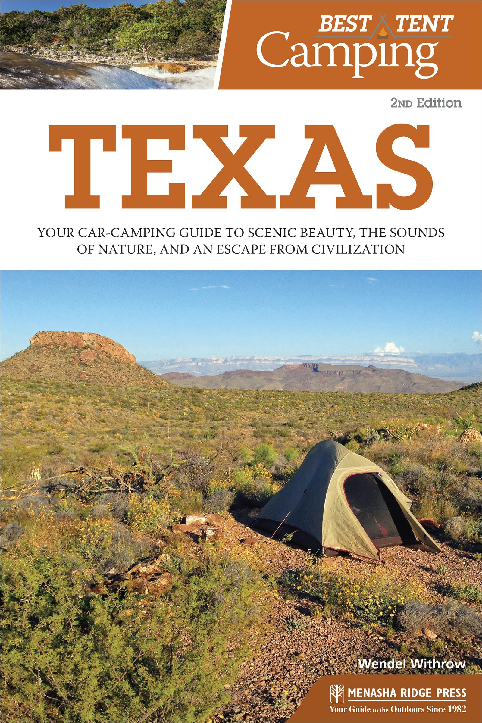 Book cover image for Best Tent Camping: Texas ISBN: 9781634042024