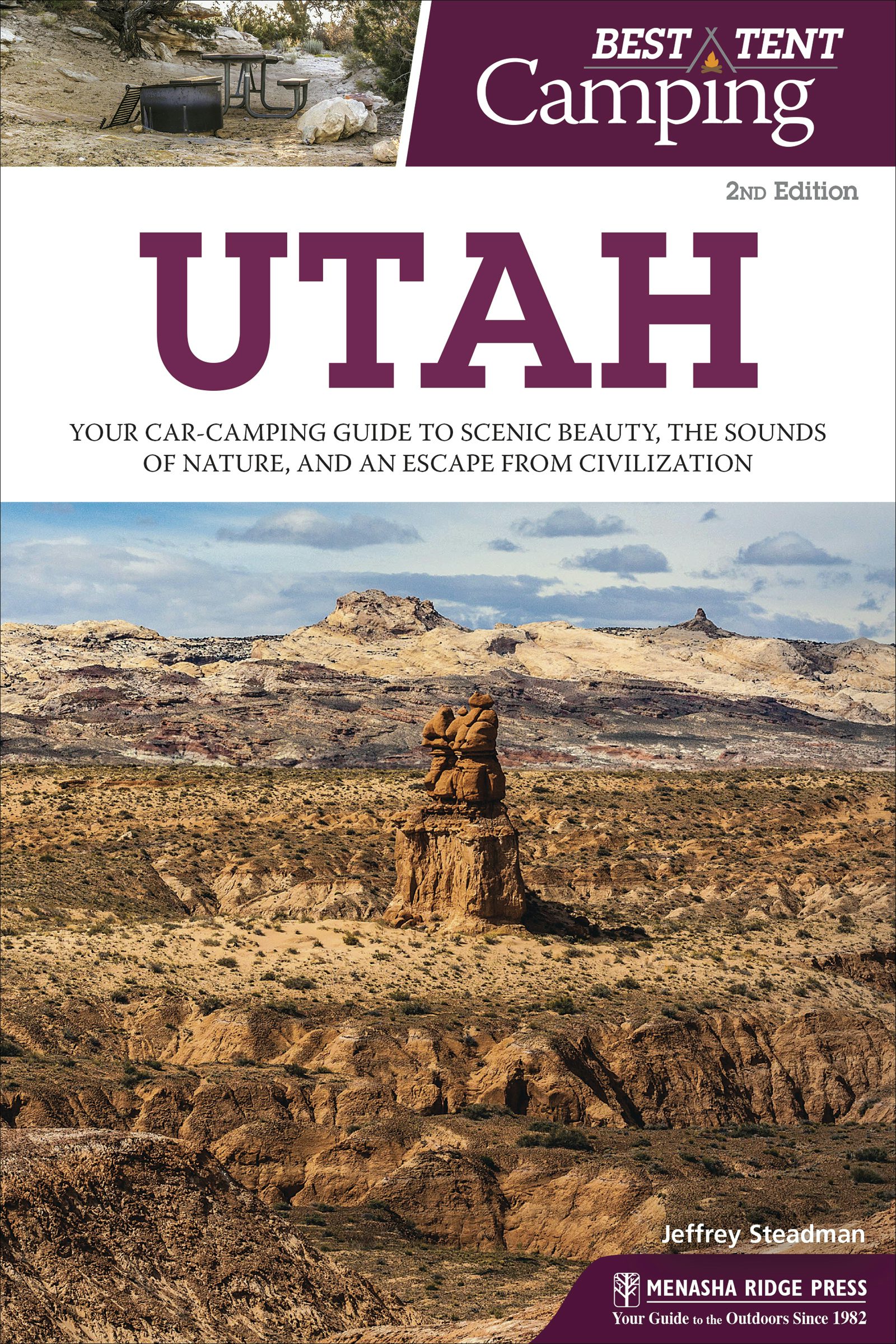 Book cover image for Best Tent Camping: Utah ISBN: 9781634042031