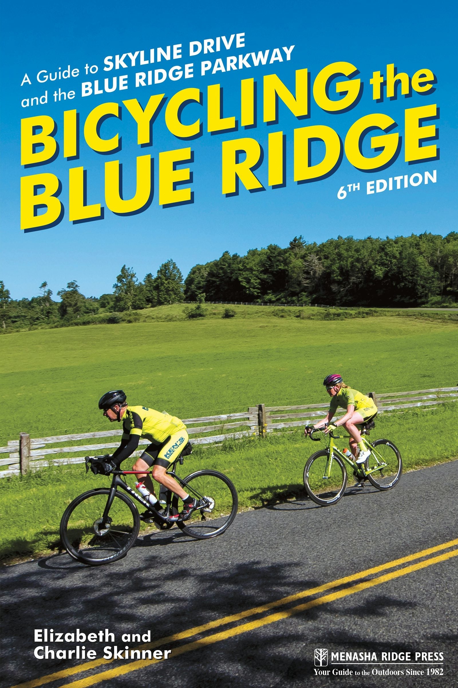 Book cover image for Bicycling the Blue Ridge ISBN: 9781634043045