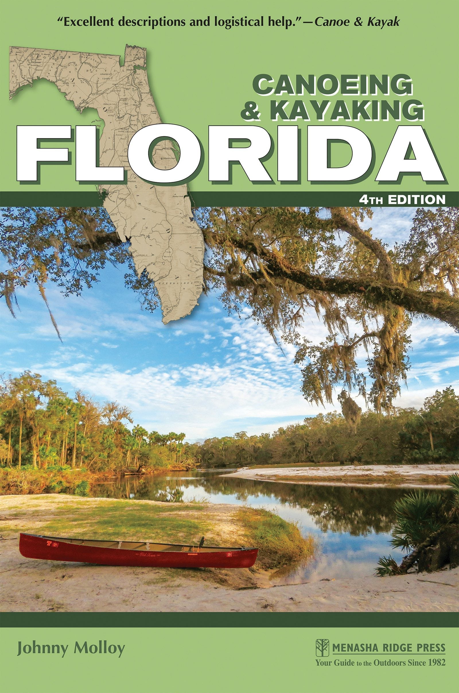Book cover image for Canoeing & Kayaking Florida ISBN: 9781634043625
