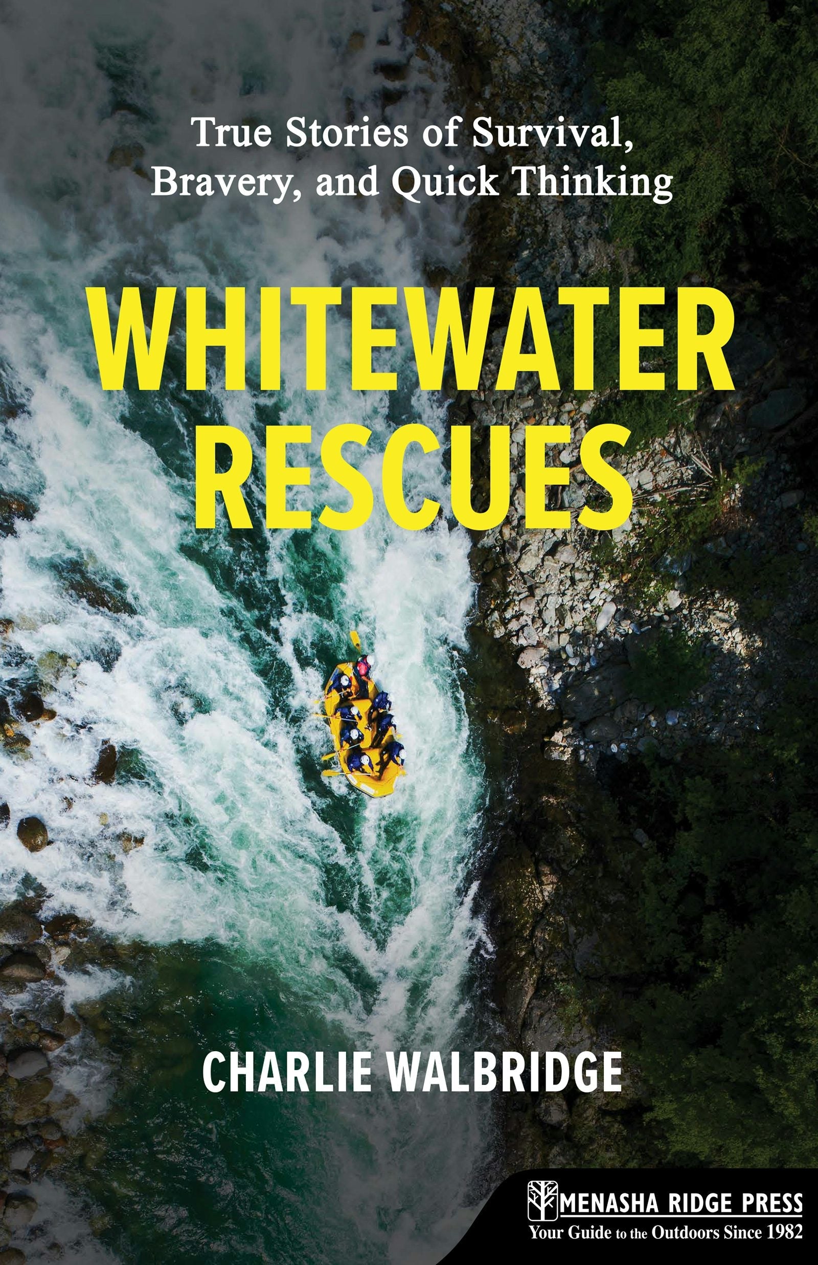 Book cover image for Whitewater Rescues ISBN: 9781634043847