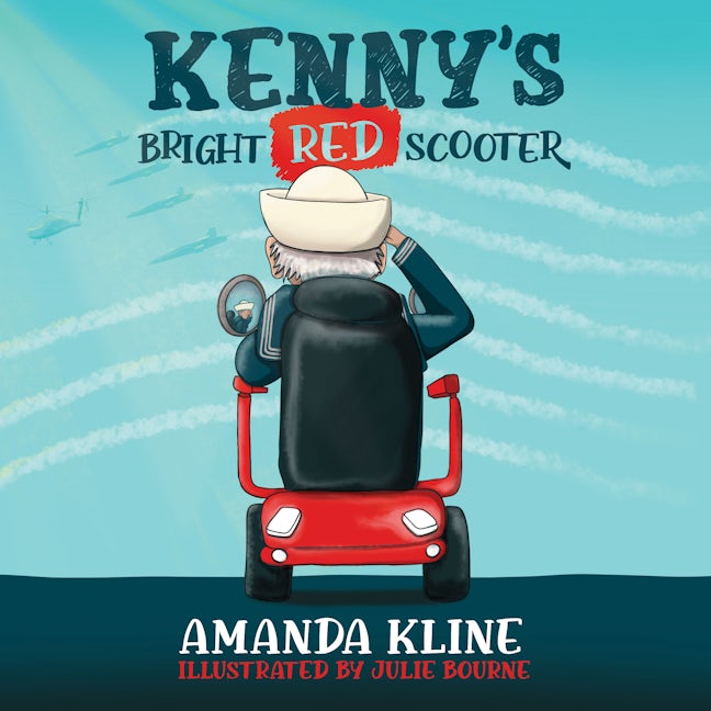 Book cover image for Kenny’s Bright Red Scooter ISBN: 9781636981352
