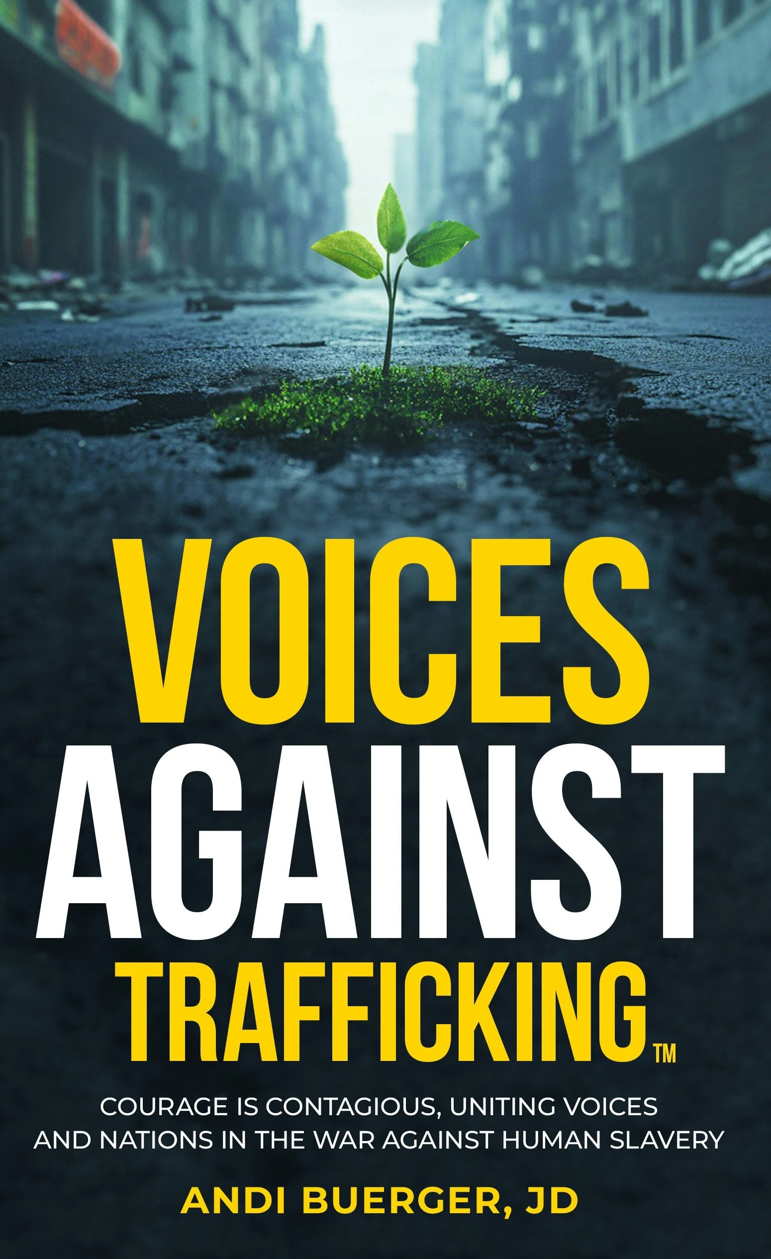 Book cover image for Voices Against Trafficking: Courage is Contagious ISBN: 9781636986234