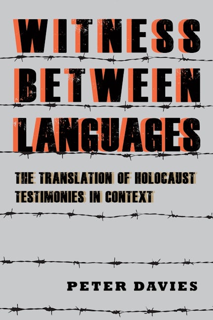 Book cover image for Witness between Languages ISBN: 9781640140295
