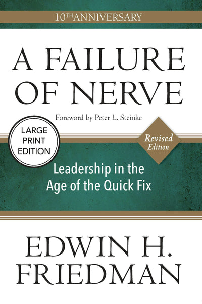 Cover image for A Failure of Nerve (Large Print Edition), isbn: 9781640659018