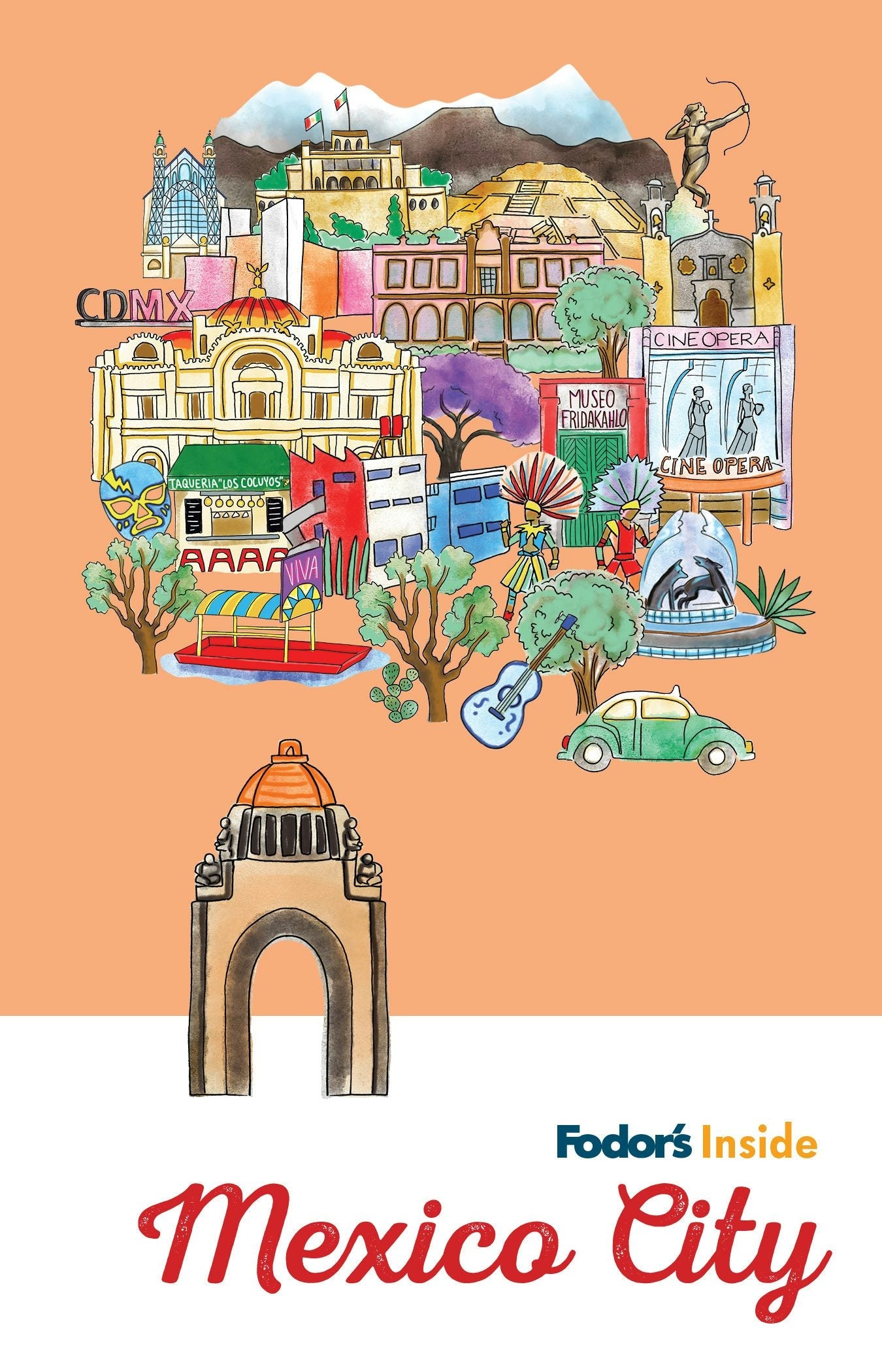 Book cover image for Fodor's Inside Mexico City ISBN: 9781640972681