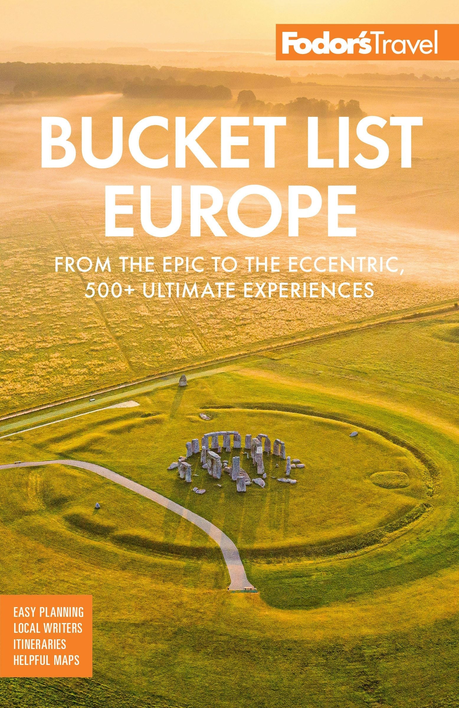 Book cover image for Fodor's Bucket List Europe ISBN: 9781640976191