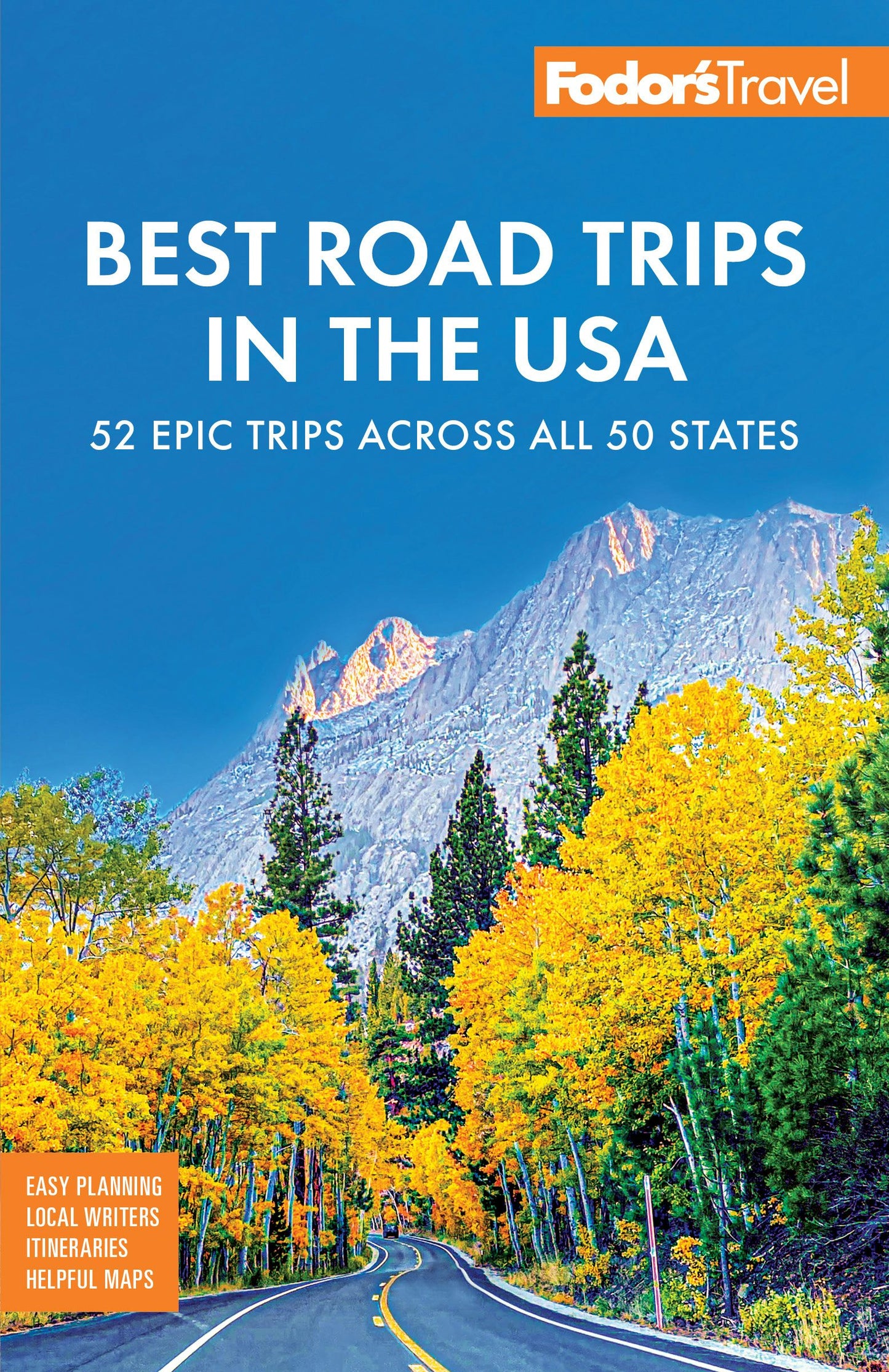 Book cover image for Fodor's Best Road Trips in the USA ISBN: 9781640977846