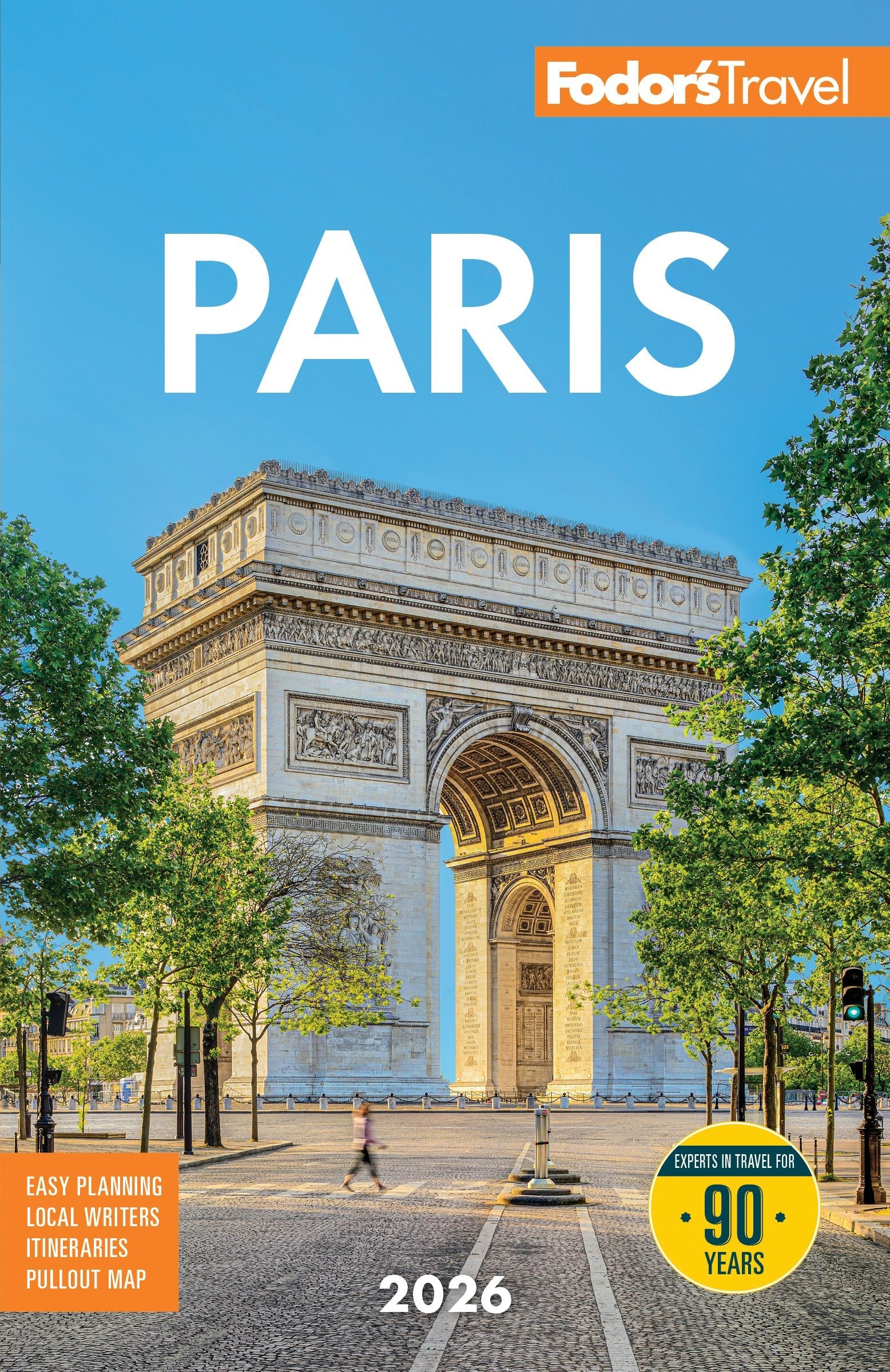 Book cover image for Fodor's Paris 2026 ISBN: 9781640978430
