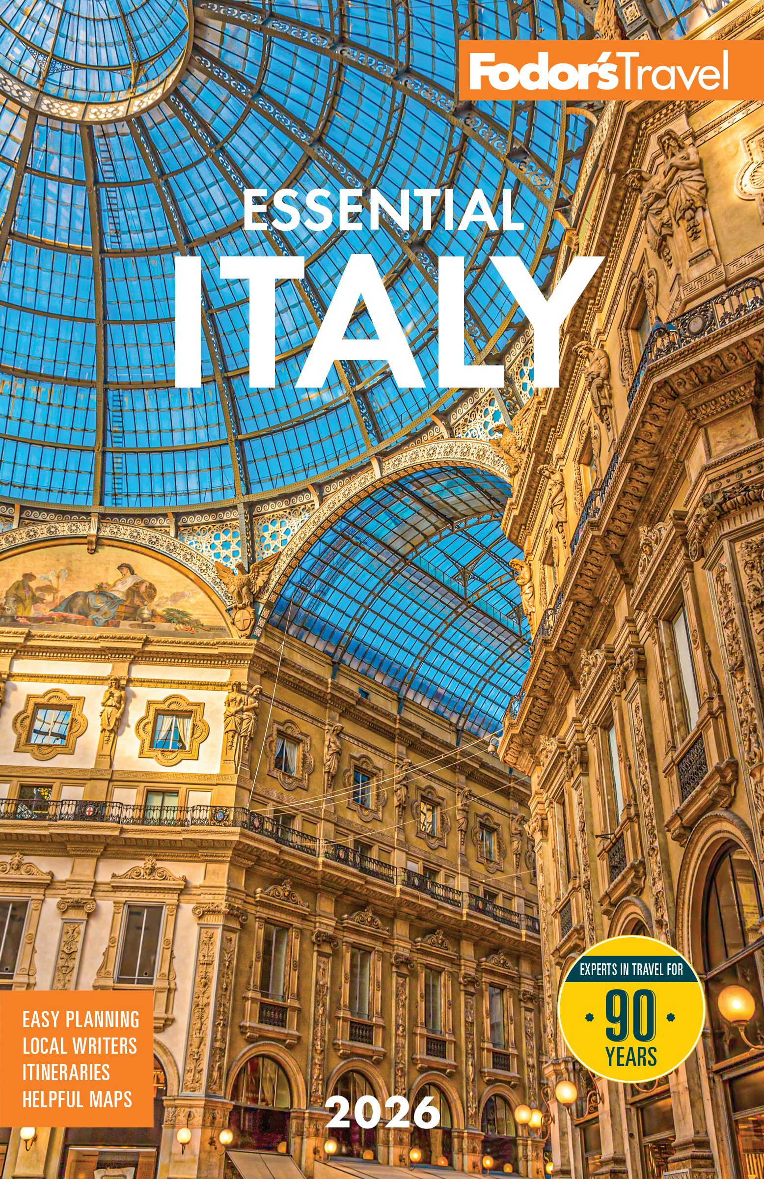 Book cover image for Fodor's Essential Italy 2026 ISBN: 9781640978577