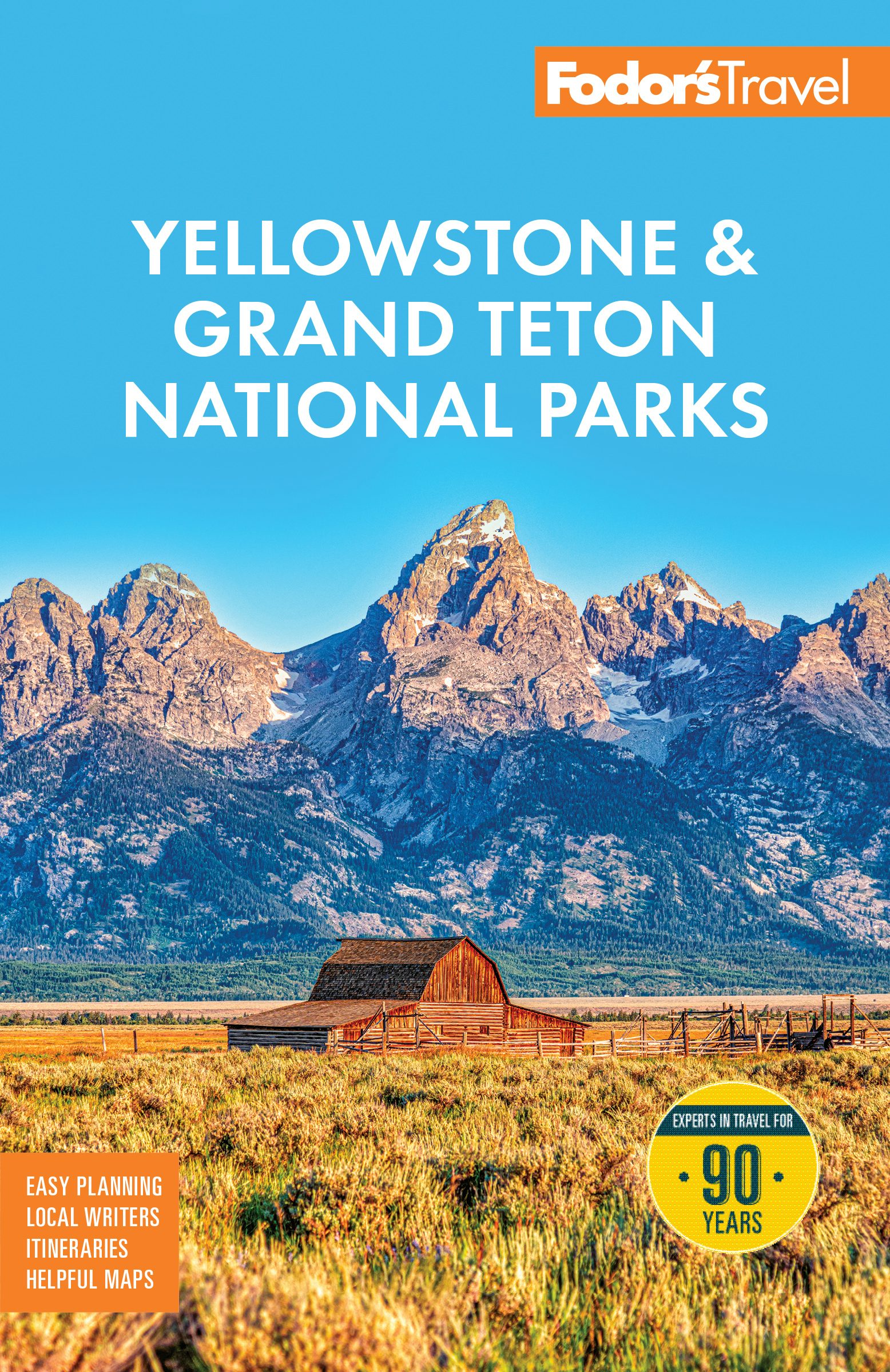 Book cover image for Fodor's Yellowstone & Grand Teton National Parks ISBN: 9781640979178