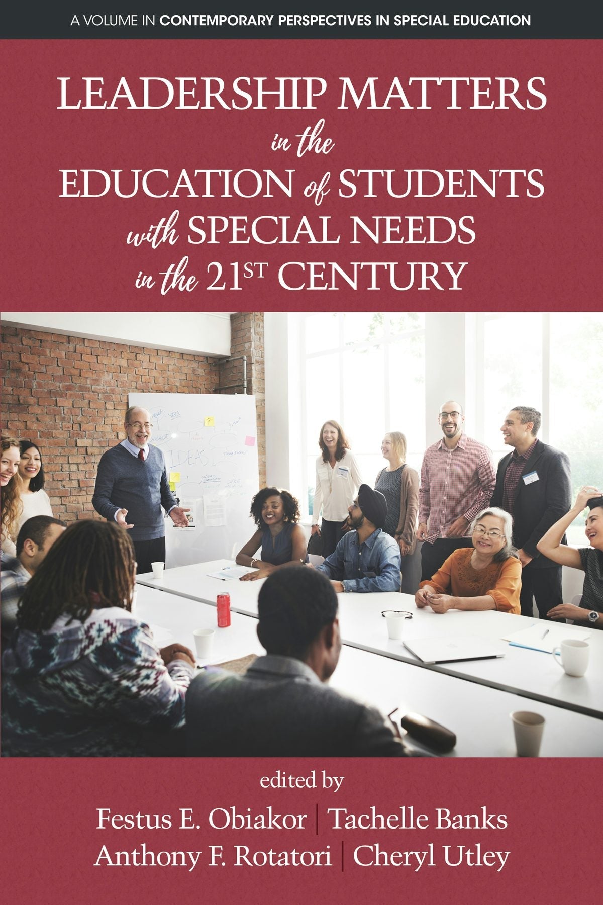 Book cover image for Leadership Matters in the Education of Students with Special Needs in the 21st Century ISBN: 9781641130097